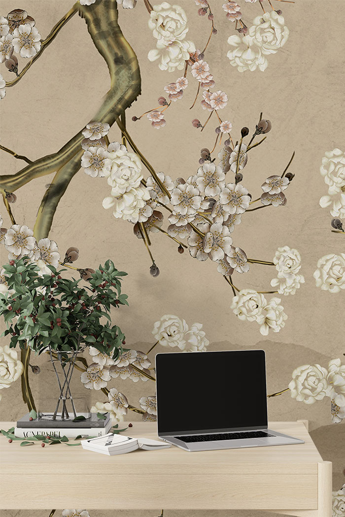 Vintage Floral Wallpaper Bedroom For Cozy Home | Morphico