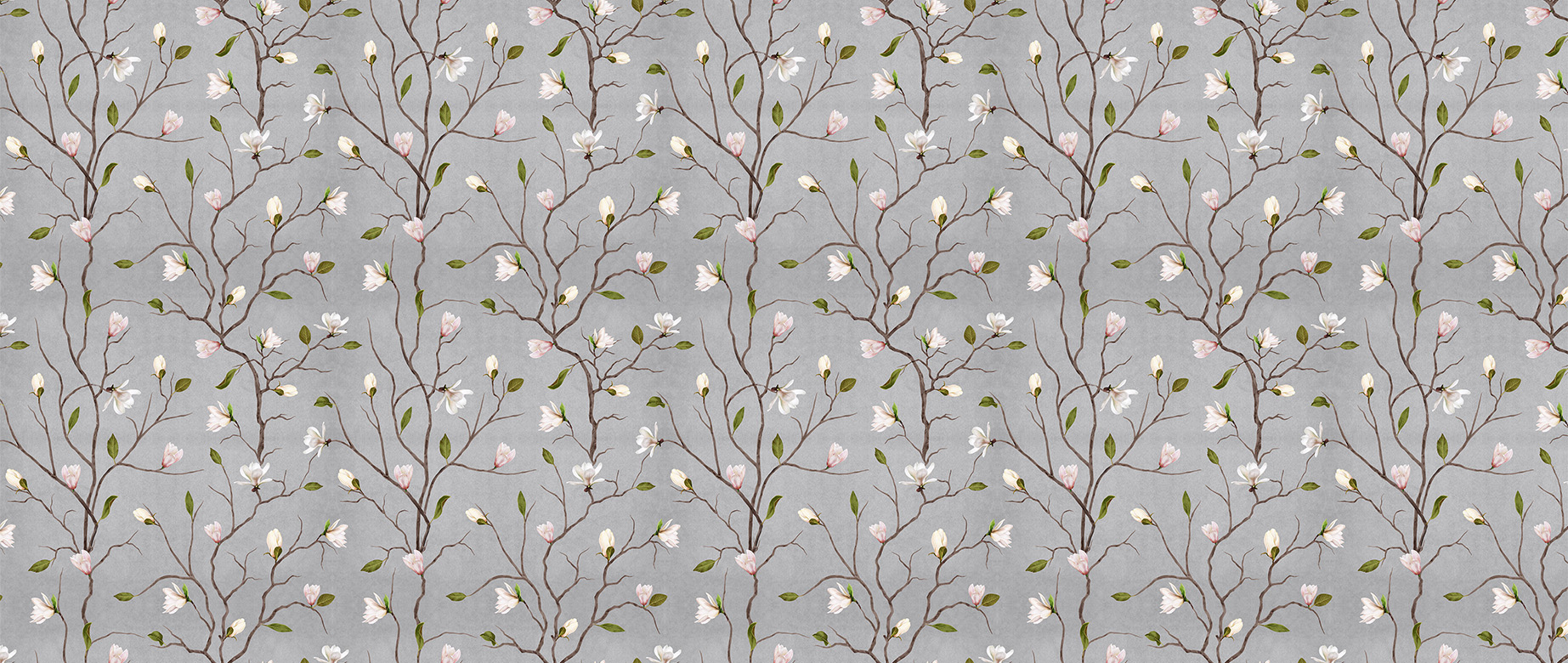 grey-chinoiserie-magnolia-on-plant-with-leaves-wallpapers-full-wide-view