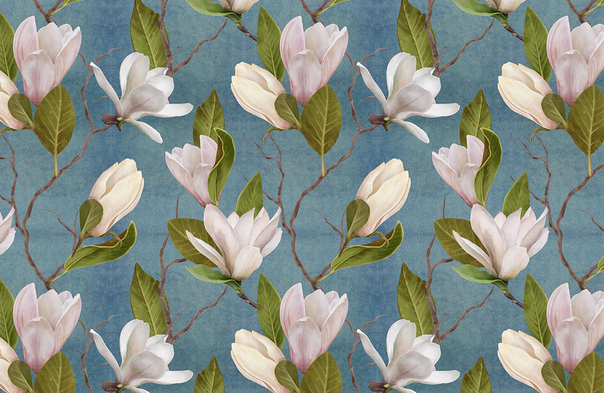 vintage-magnolia-on-plant-with-leaves-wallpapers-only-image
