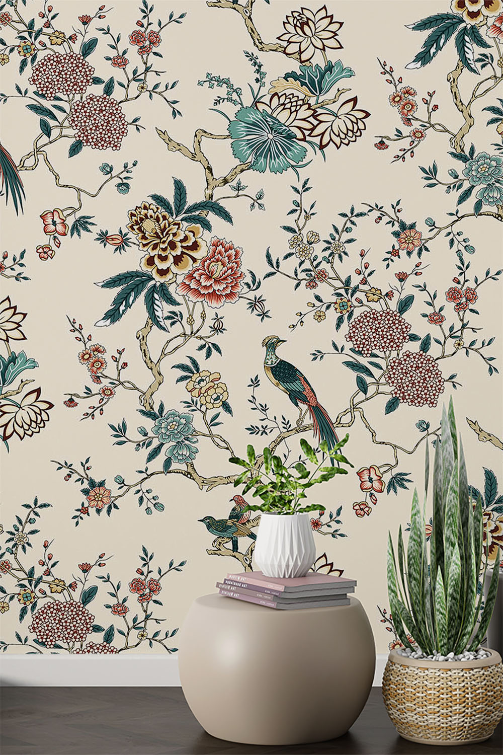 chinoiserie-pattern-with-birds-and-flowers-wallpaper-sample