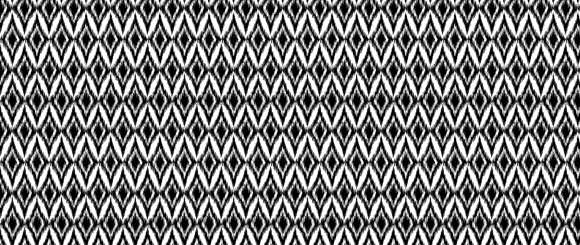 black-and-white-ikat-pattern-wallpapers-full-wide-view