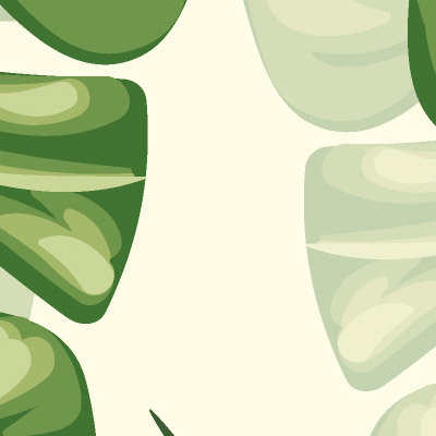 green-leaves-design-Seamless design repeat pattern wallpaper-zoom-view