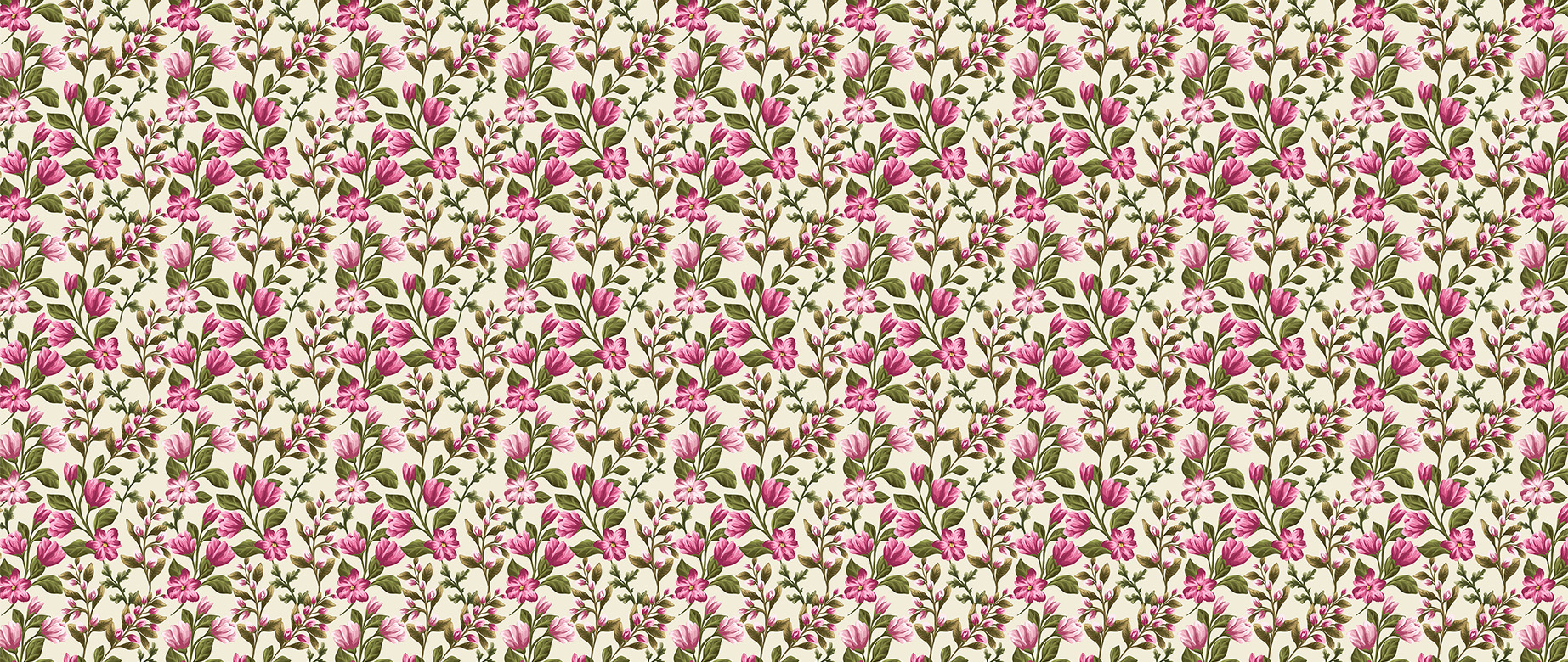 pink-flowers-green-leaves-wallpapers-full-wide-view