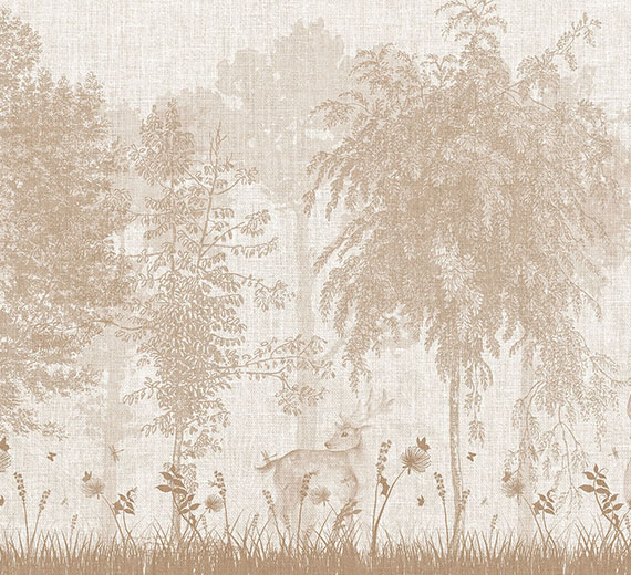 misty-forest-deer-monochrome-wallpaper-thumb