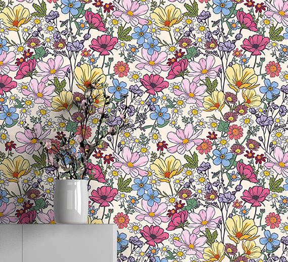 multi-coloured-flowers-in-garden-wallpaper-thumb