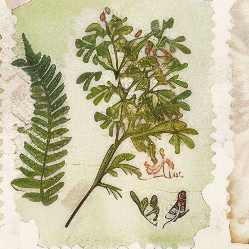 stamp-collage-of-botanical-design-wallpaper-zoom-view