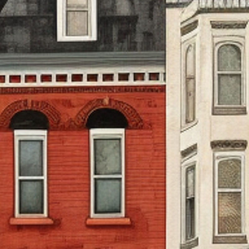 blue-city-street-row-house-watercolour-kids-room-wallpaper-wallpaper-zoom-view