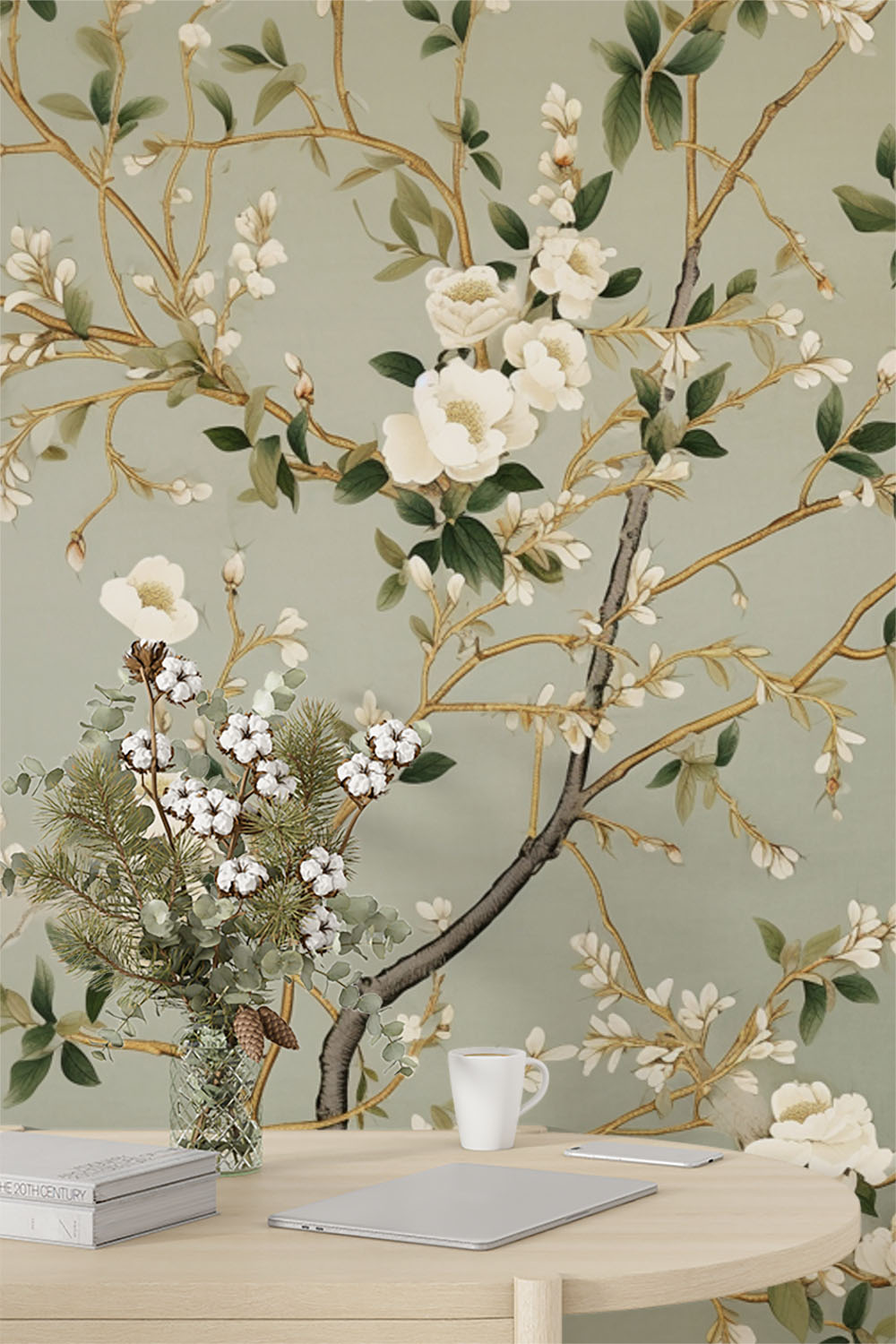 chinoiserie-white-flowers-on-a-plant-wallpaper-wallpaper-sample