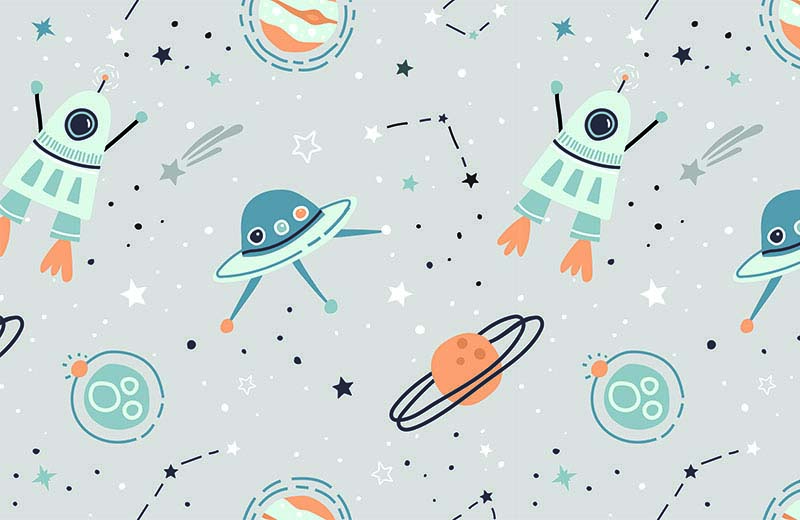 grey-kids-room-space-ship-planets-wallpaper-full-view